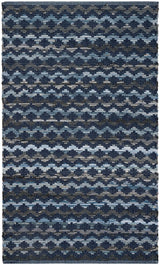 Safavieh Montauk Mtk120N Turquoise / Blue / Black Rugs.