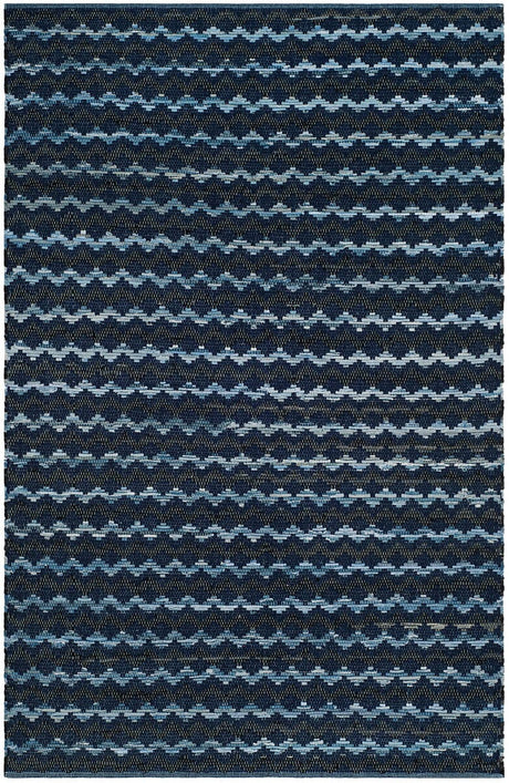 Safavieh Montauk Mtk120N Turquoise / Blue / Black Rugs.