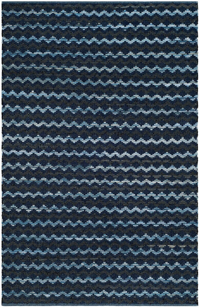 Safavieh Montauk Mtk120N Turquoise / Blue / Black Rugs.