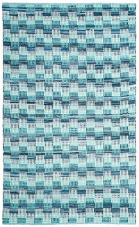 Safavieh Montauk Mtk121C Turquoise / Multi Geometric Area Rug