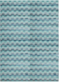 Safavieh Montauk Mtk121C Turquoise / Multi Geometric Area Rug