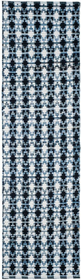 Safavieh Montauk Mtk123A Ivory Blue / Black Rugs.