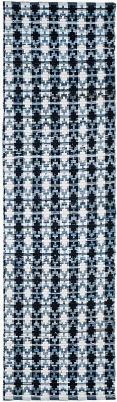 Safavieh Montauk Mtk123A Ivory Blue / Black Geometric Area Rug