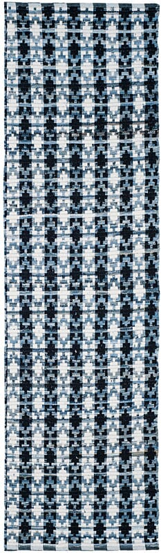 Safavieh Montauk Mtk123A Ivory Blue / Black Rugs.