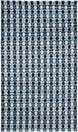 Safavieh Montauk Mtk123A Ivory Blue / Black Rugs.