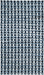 Safavieh Montauk Mtk123A Ivory Blue / Black Geometric Area Rug