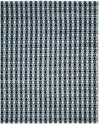 Safavieh Montauk Mtk123A Ivory Blue / Black Geometric Area Rug