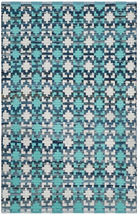 Safavieh Montauk Mtk123C Turquoise / Multi Rugs.