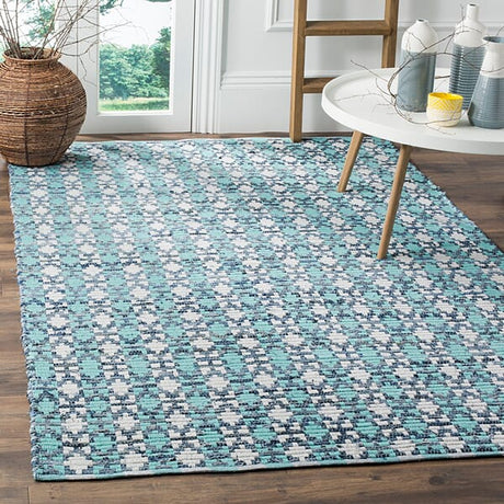 Safavieh Montauk Mtk123C Turquoise / Multi Rugs.