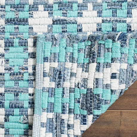 Safavieh Montauk Mtk123C Turquoise / Multi Rugs.