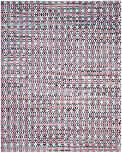 Safavieh Montauk Mtk123D Coral / Multi Geometric Area Rug