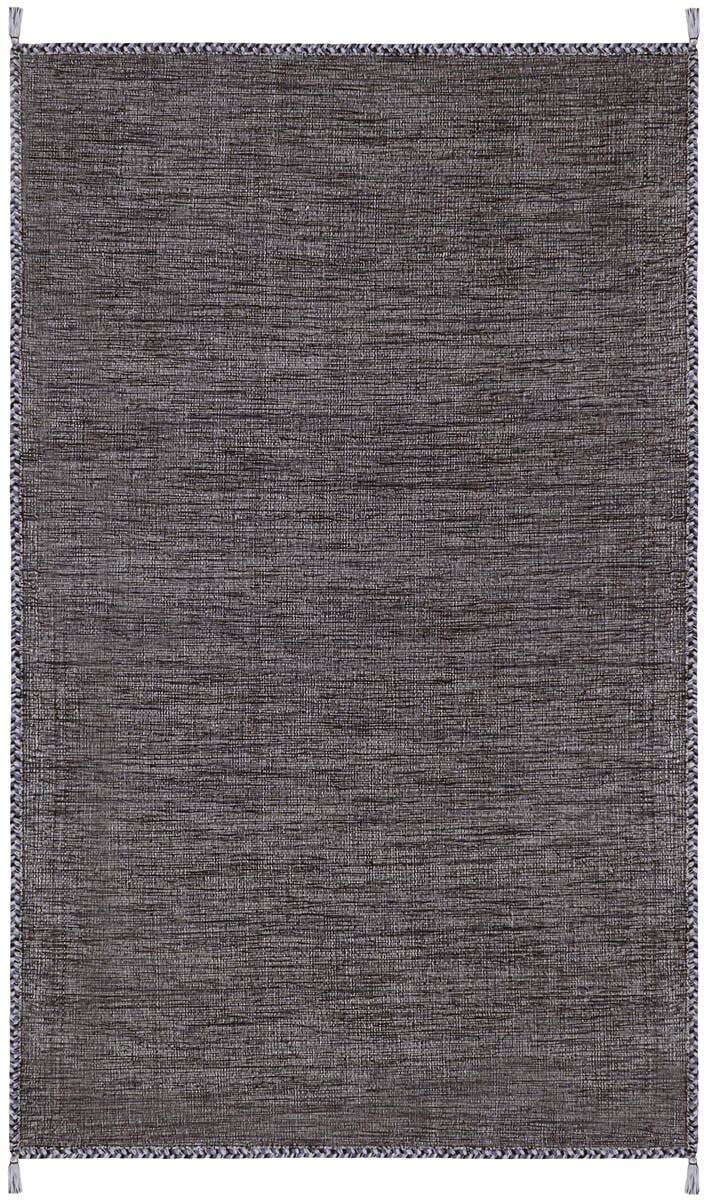Safavieh Montauk Mtk150F Grey / Black Solid Color Area Rug