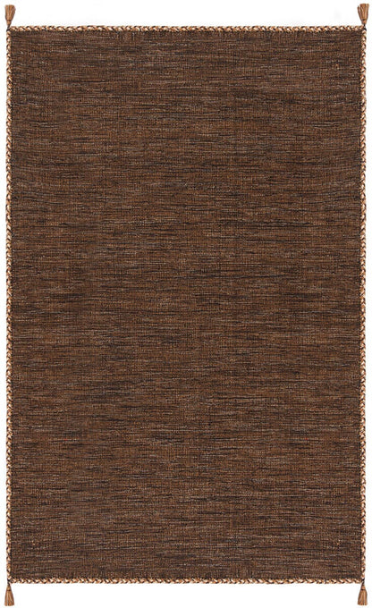 Safavieh Montauk Mtk150T Brown / Black Solid Color Area Rug