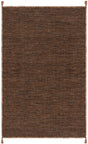 Safavieh Montauk Mtk150T Brown / Black Solid Color Area Rug