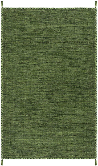 Safavieh Montauk Mtk150Y Green / Black Solid Color Area Rug