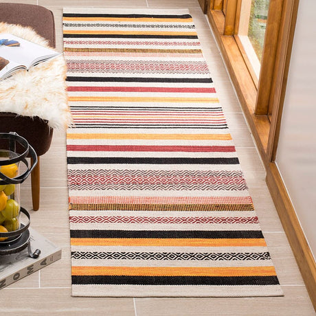 Safavieh Montauk Mtk211A Red/Multi Rug.