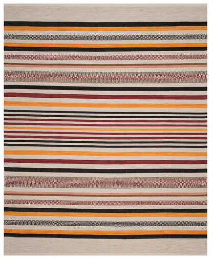 Safavieh Montauk Mtk211A Red / Multi Striped Area Rug