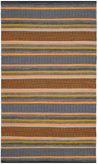 Safavieh Montauk Mtk212A Navy / Multi Striped Area Rug