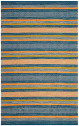 Safavieh Montauk Mtk213A Blue/Orange Rug.