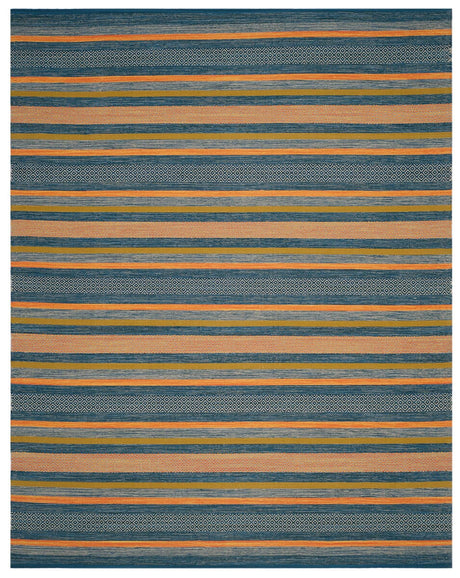 Safavieh Montauk Mtk213A Blue/Orange Rug.