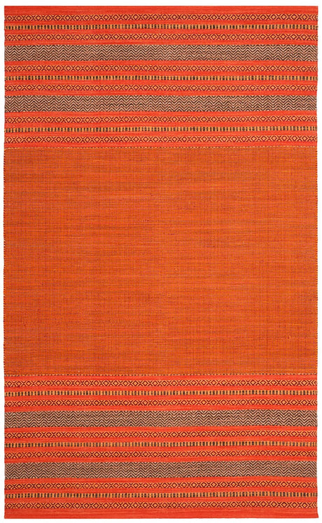 Safavieh Montauk Mtk214B Orange/Red Rug.