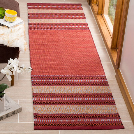 Safavieh Montauk Mtk214C Red/Ivory Rug.