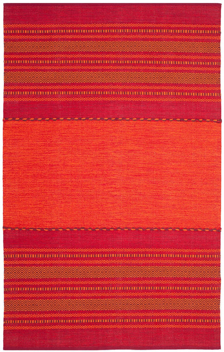 Safavieh Montauk Mtk215A Orange/Red Rug.