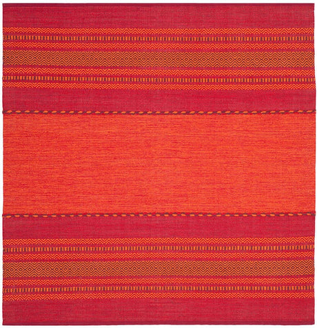 Safavieh Montauk Mtk215A Orange/Red Rug.