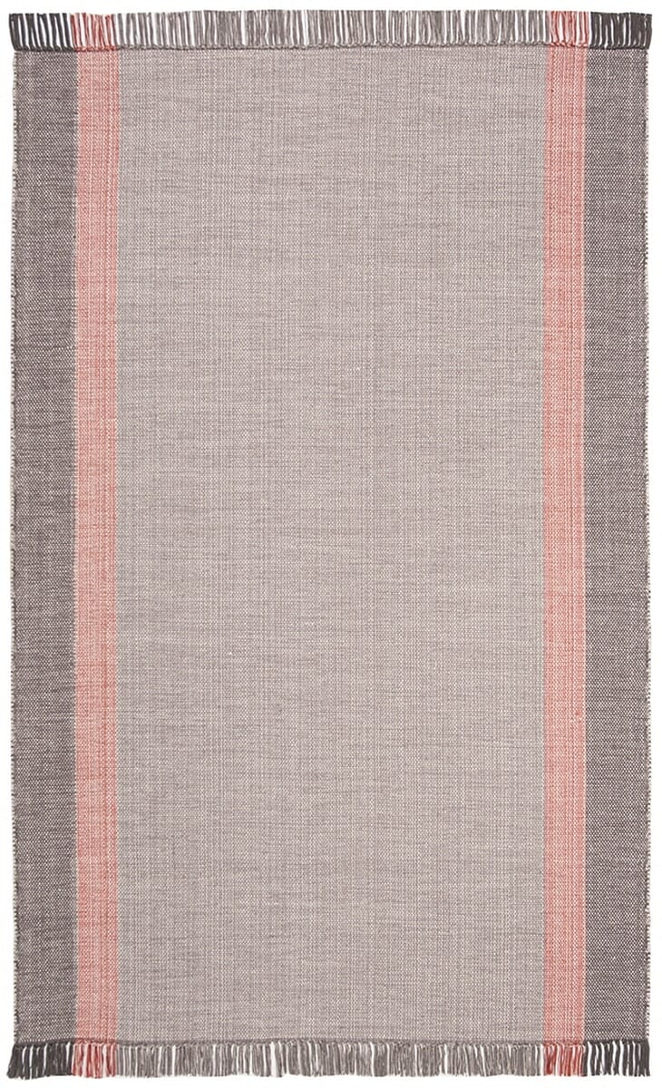 Safavieh Montauk Mtk301P Terracotta / Grey Area Rug