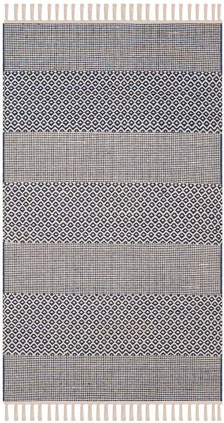 Safavieh Montauk Mtk330B Ivory/Navy Rug.