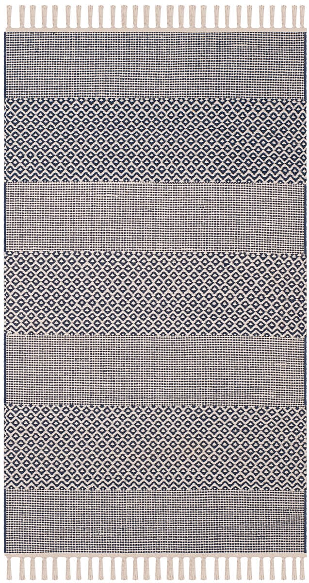 Safavieh Montauk Mtk330B Ivory/Navy Rug.