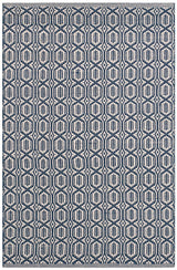 Safavieh Montauk Mtk333B Ivory / Navy Rugs.