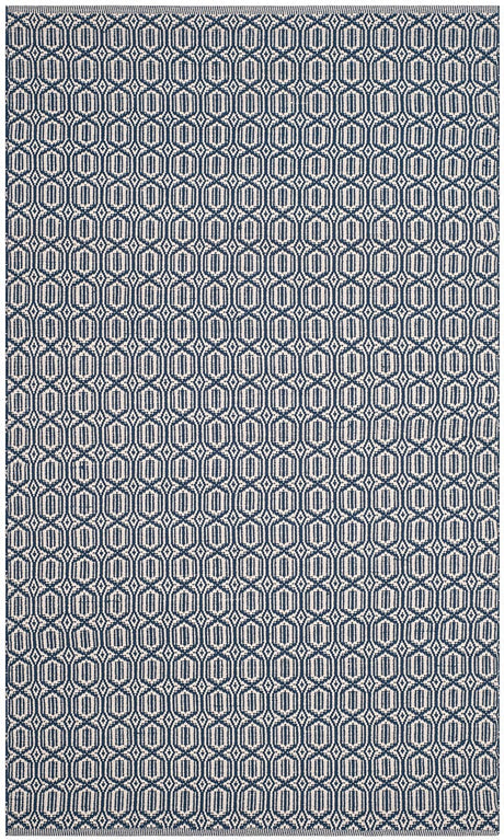 Safavieh Montauk Mtk333B Ivory / Navy Rugs.