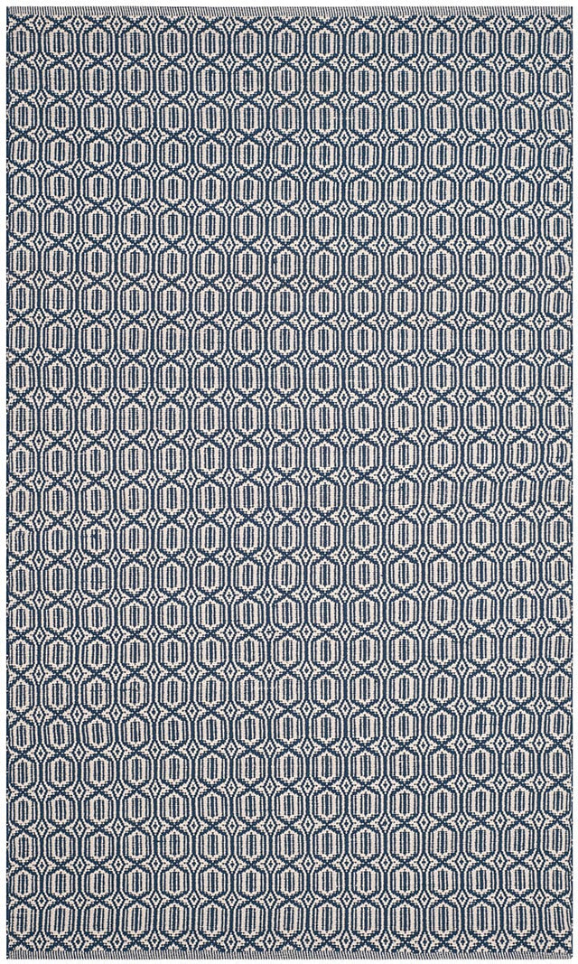 Safavieh Montauk Mtk333B Ivory / Navy Rugs.