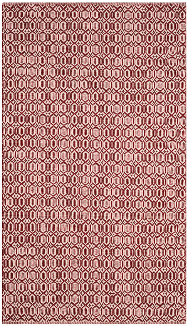 Safavieh Montauk Mtk333C Ivory / Red Rugs.