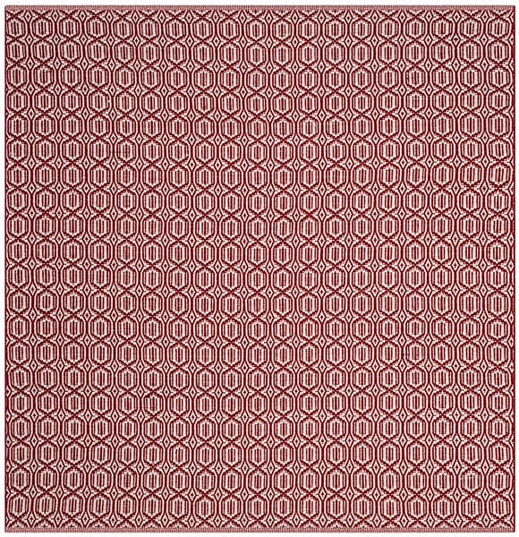 Safavieh Montauk Mtk333C Ivory / Red Rugs.