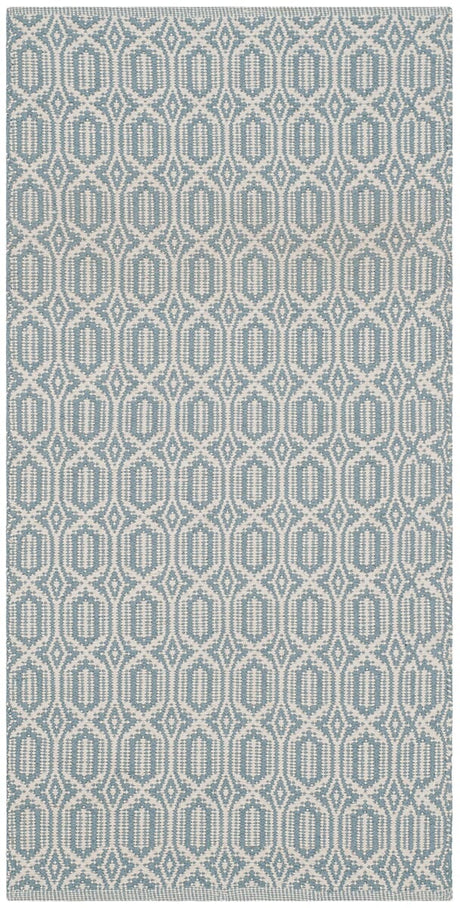 Safavieh Montauk Mtk333L Ivory / Blue Rugs.