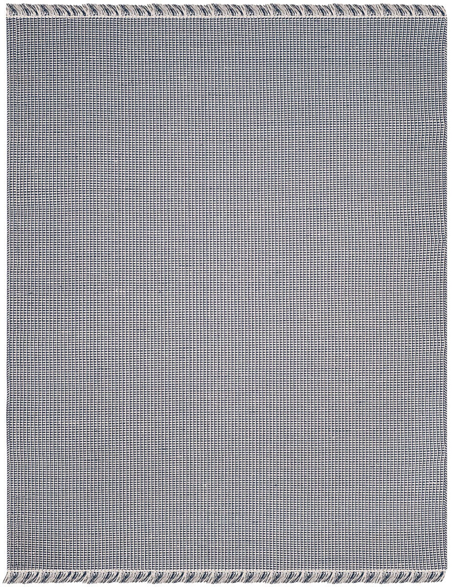 Safavieh Montauk Mtk340B Ivory / Navy Solid Color Area Rug