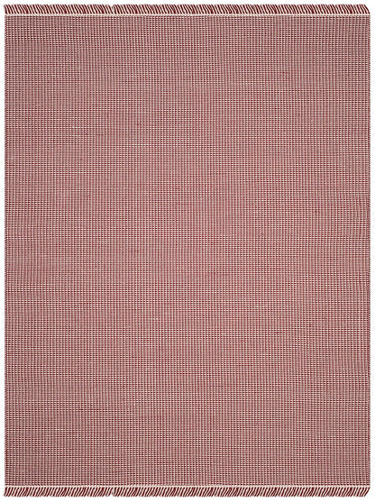 Safavieh Montauk Mtk340C Ivory / Red Solid Color Area Rug