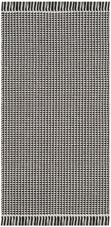 Safavieh Montauk Mtk340D Ivory / Black Rugs.
