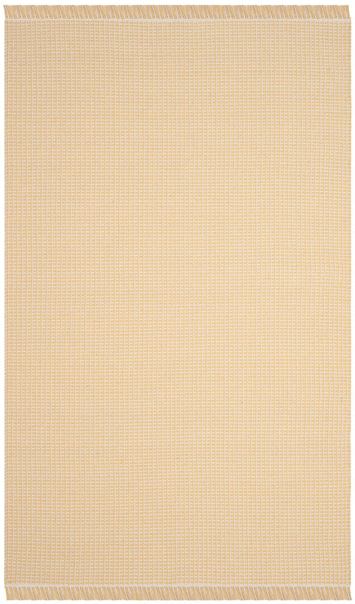 Safavieh Montauk Mtk340E Ivory / Yellow Solid Color Area Rug