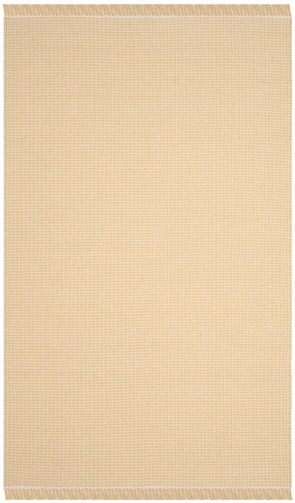 Safavieh Montauk Mtk340E Ivory / Yellow Solid Color Area Rug