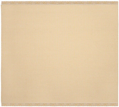 Safavieh Montauk Mtk340E Ivory / Yellow Solid Color Area Rug