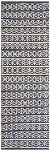 Safavieh Montauk Mtk341B Ivory / Navy Rugs.