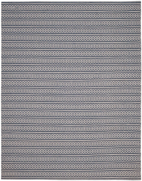 Safavieh Montauk Mtk341B Ivory / Navy Rugs.