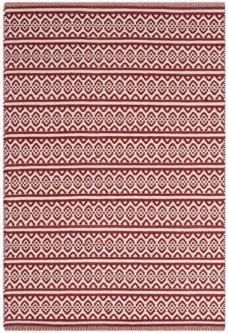 Safavieh Montauk Mtk341C Ivory / Red Rugs.