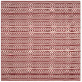 Safavieh Montauk Mtk341C Ivory / Red Rugs.