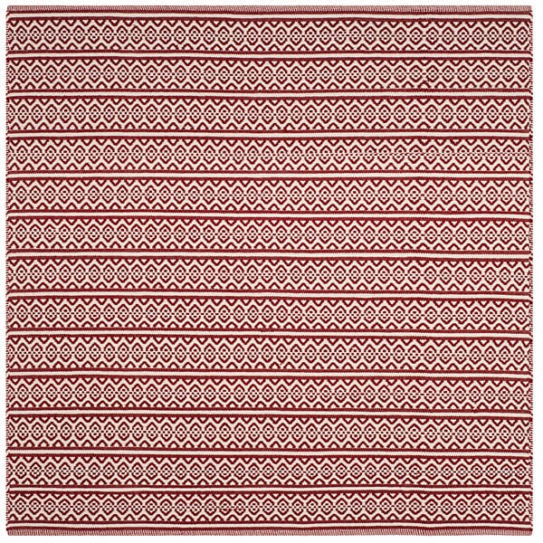 Safavieh Montauk Mtk341C Ivory / Red Rugs.