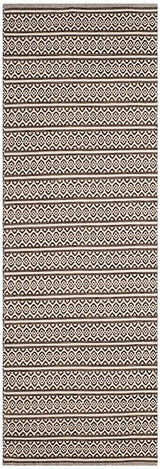 Safavieh Montauk Mtk341D Ivory / Black Rugs.