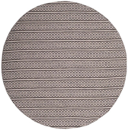 Safavieh Montauk Mtk341D Ivory / Black Striped Area Rug